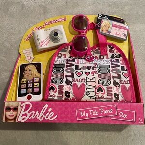 Barbie Electronic 10-Piece Purse Set Sealed in Original Box Retired 2011